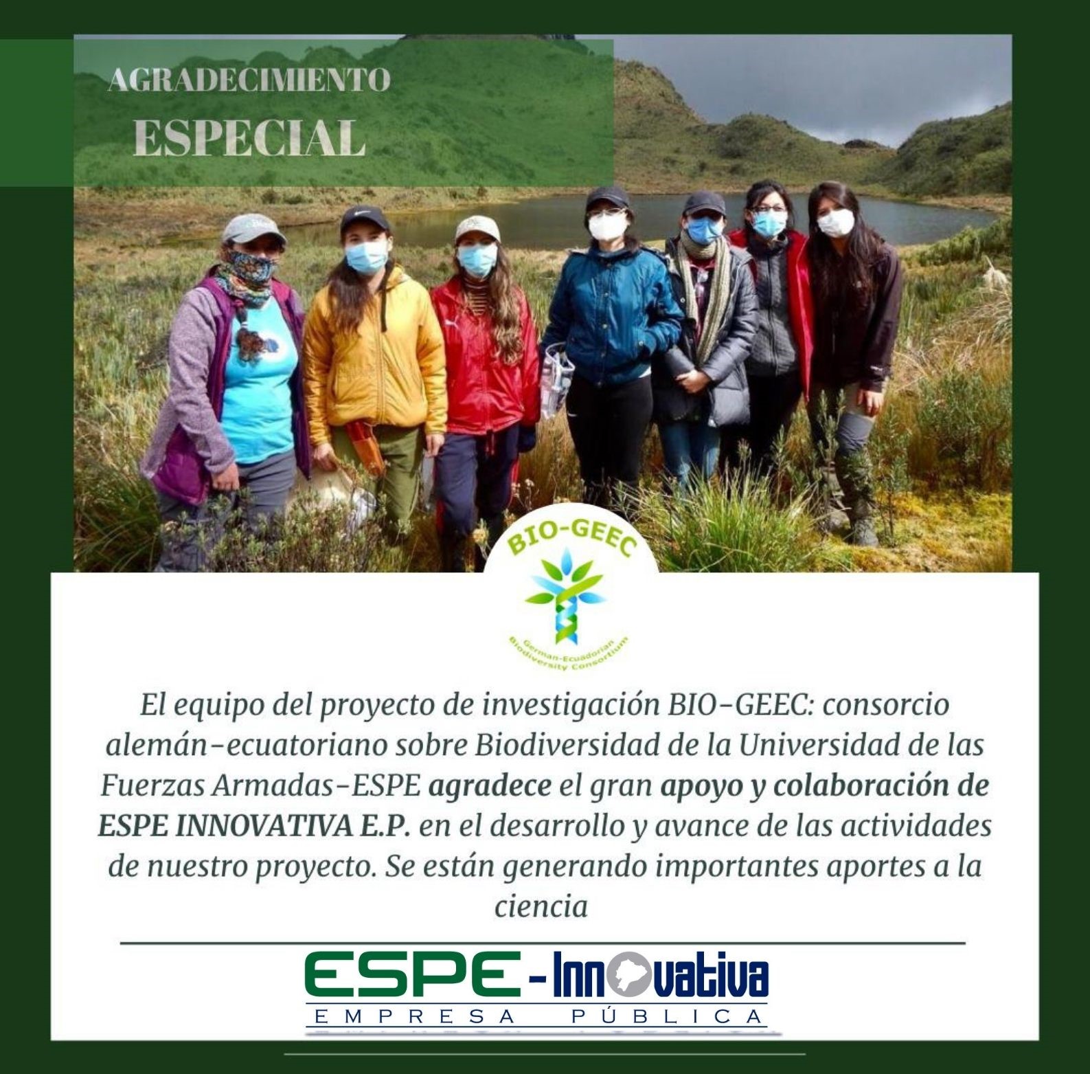 Bio-Geec: Consorcio alemán-ecuatoriano sobre Biodiversidad